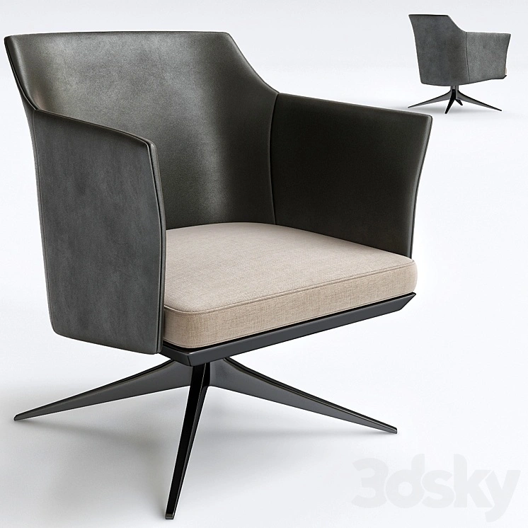 Poliform Stanford Lounge Armchair 