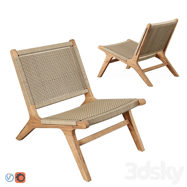 NAIROBI Garden Armchair No2 Woven 