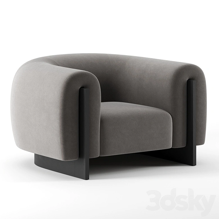 MINUIT ARMCHAIR by STEPHANE PARMENTIER 