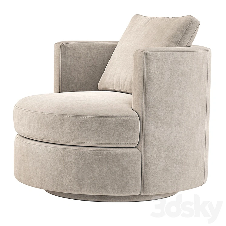 Wren Swivel Chair Restoration Hardware RH 