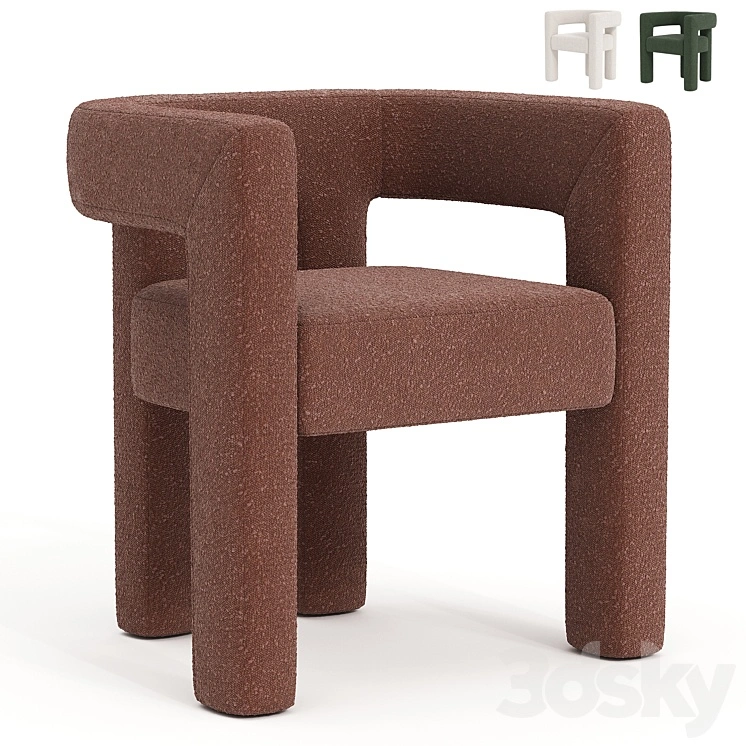 Stature Burnt Sienna Dining Armchair 