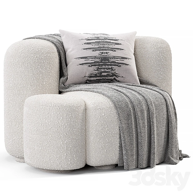 Baba Easy Chair By Gisbert Poppler 