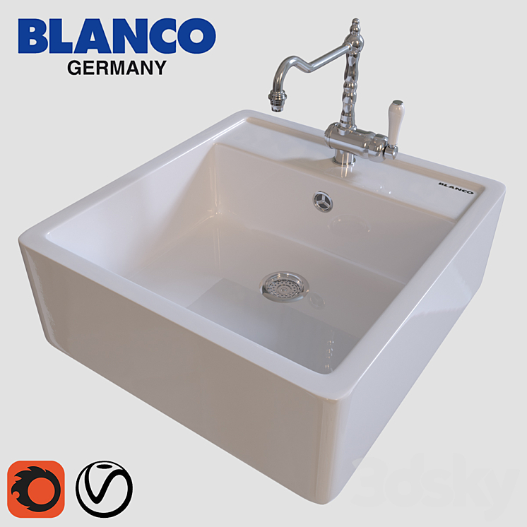 KITCHEN SINK BILL BLANCO PANOR 60 