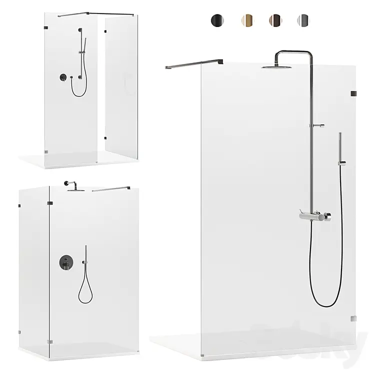 ARBLU_WALK_IN_SEPARET_ELITE_SHOWER_ENCLOSURES_+_PAFFONI_SHOWER_SYSTEMS 