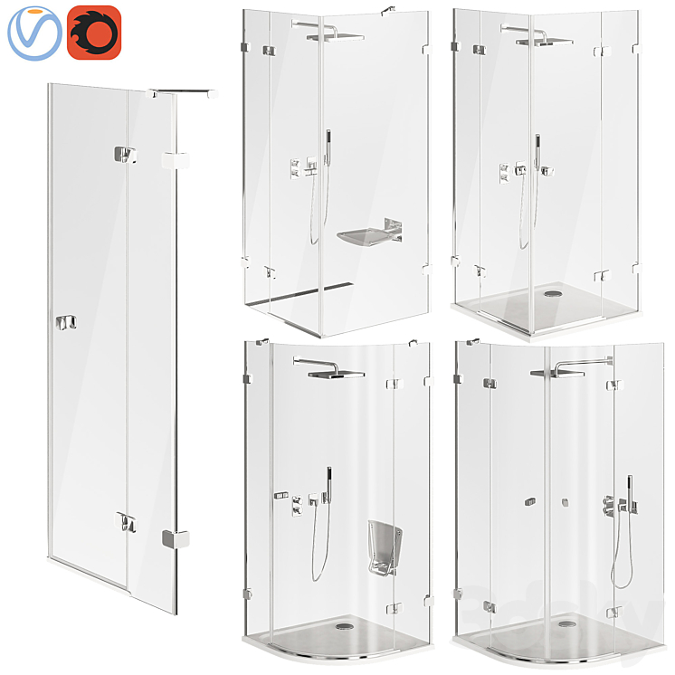 RAVAK BRILLIANT SHOWER CABIN 