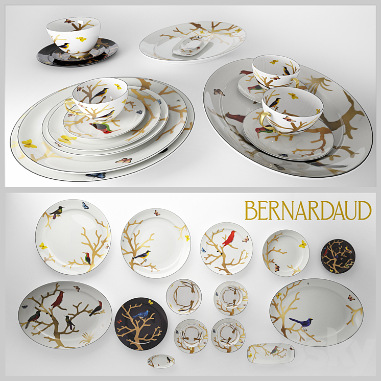 BERNARDAUD AUX OISEAUX 
