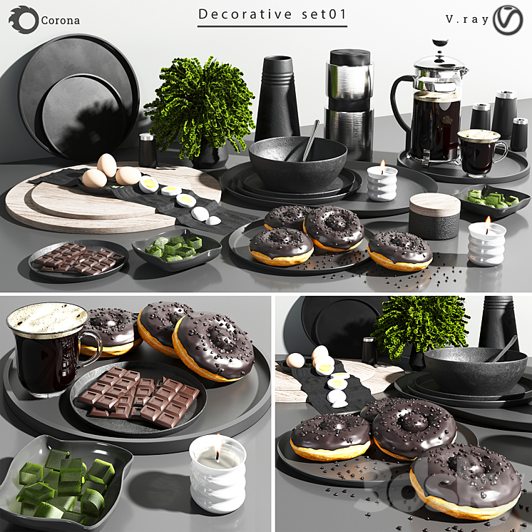 DECORATIVE SET 01 