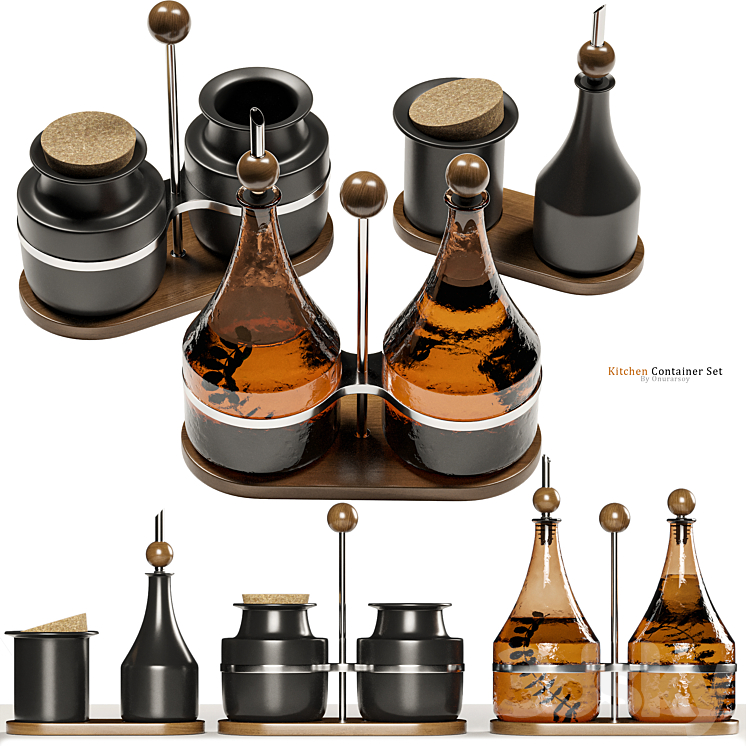 IKEA KRÖSAMOS KITCHEN CONTAINER SET 