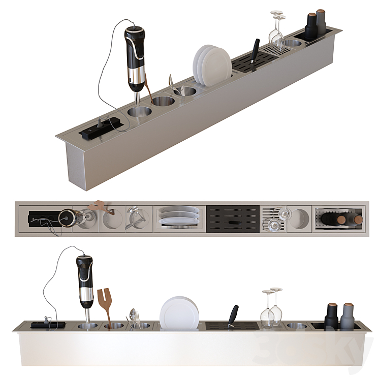 KITCHEN ACCESSORIESED CHANNELS 