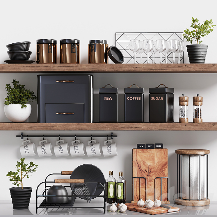 NEXT KITCHEN ACCESSORIES SHELF 