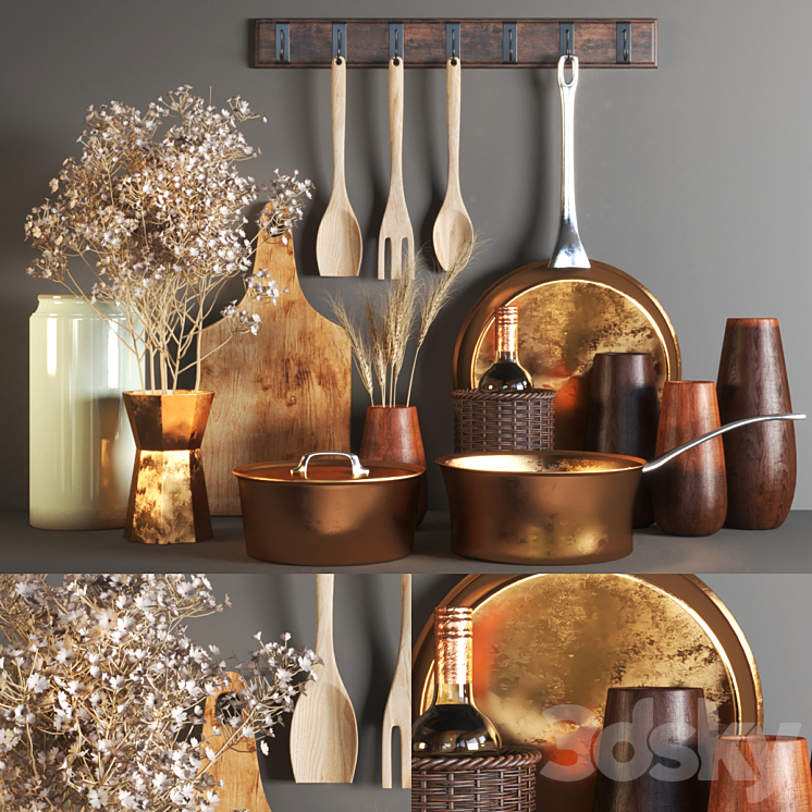 SET135 RUSTIC KITCHEN SET 