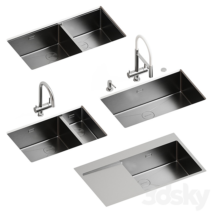 SINKS AND FAUCETS OMOIKIRI 