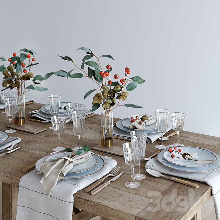 TABLEWARE RUSTIC 