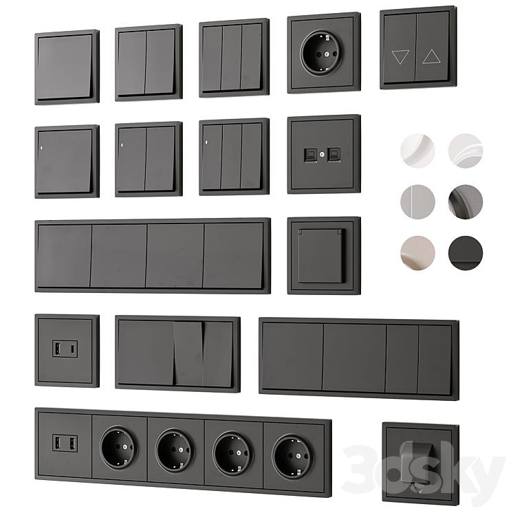 SOCKETS AND SWITCHES DONEL SERIES R98 