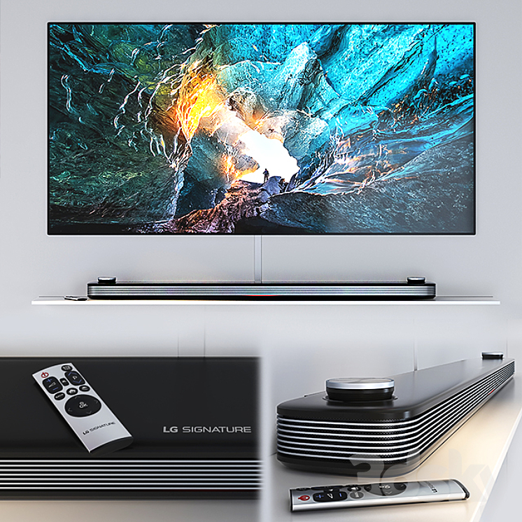 LG SIGNATURE WALLPAPPER OLED 4K TV 