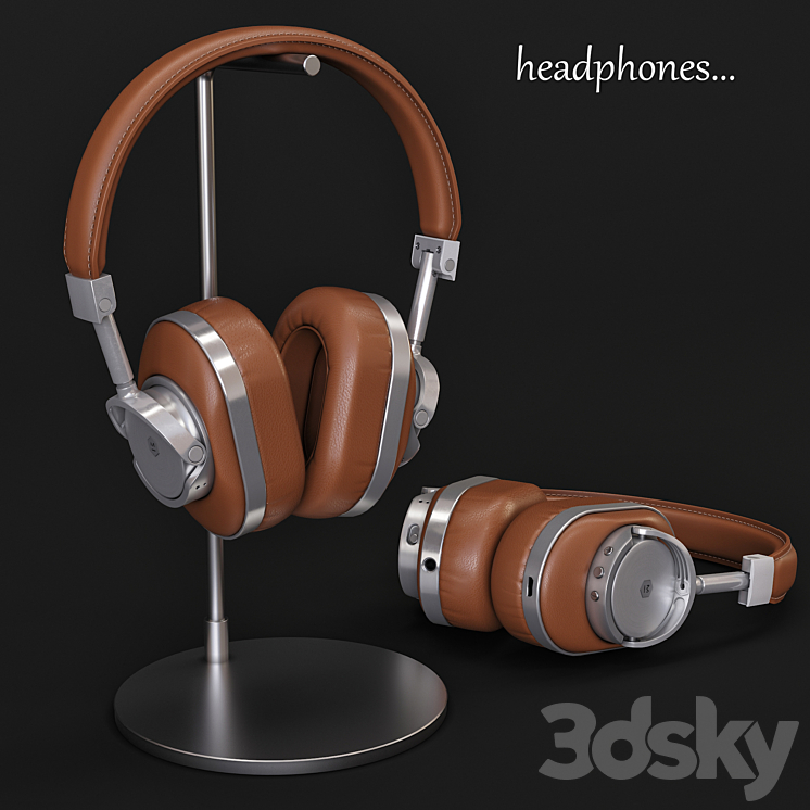 HEADPHONES MASTER DYNAMIC MW60S2 BROWN SILVER 