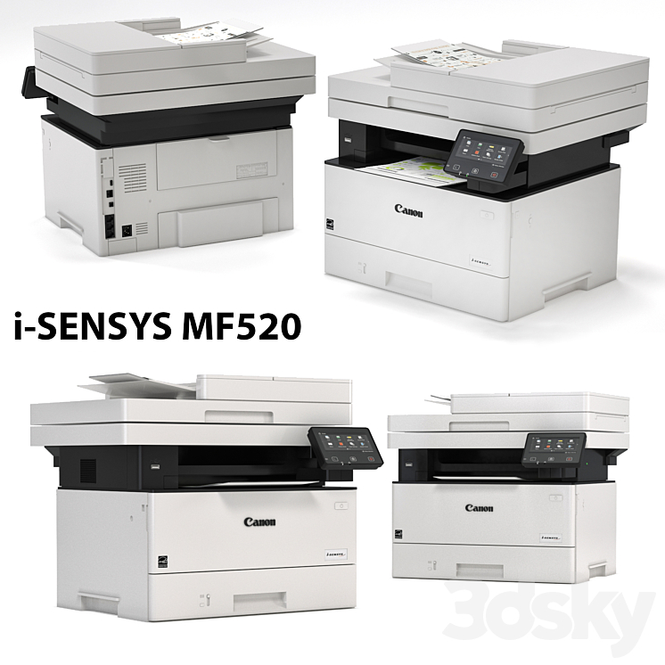 PRINTER CANON I SENSYS MF520 MULTIFUNCTION PRINTER 