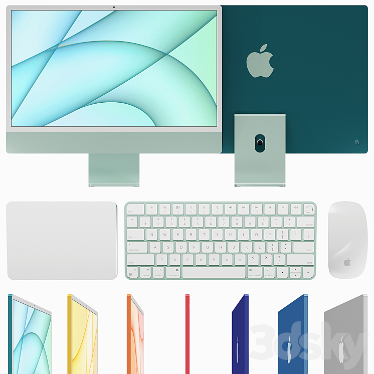 MONOBLOCK COMPUTER APPLE IMAC 24 ″ 2021 