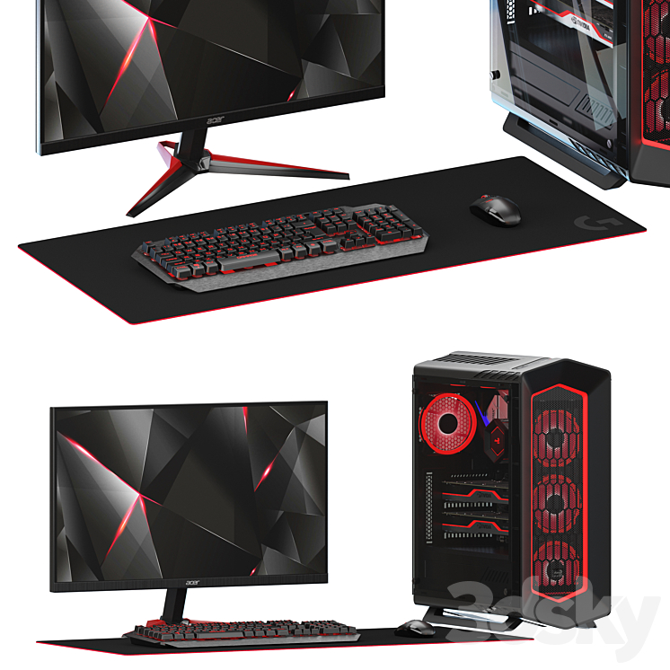 PC GAMER SET 