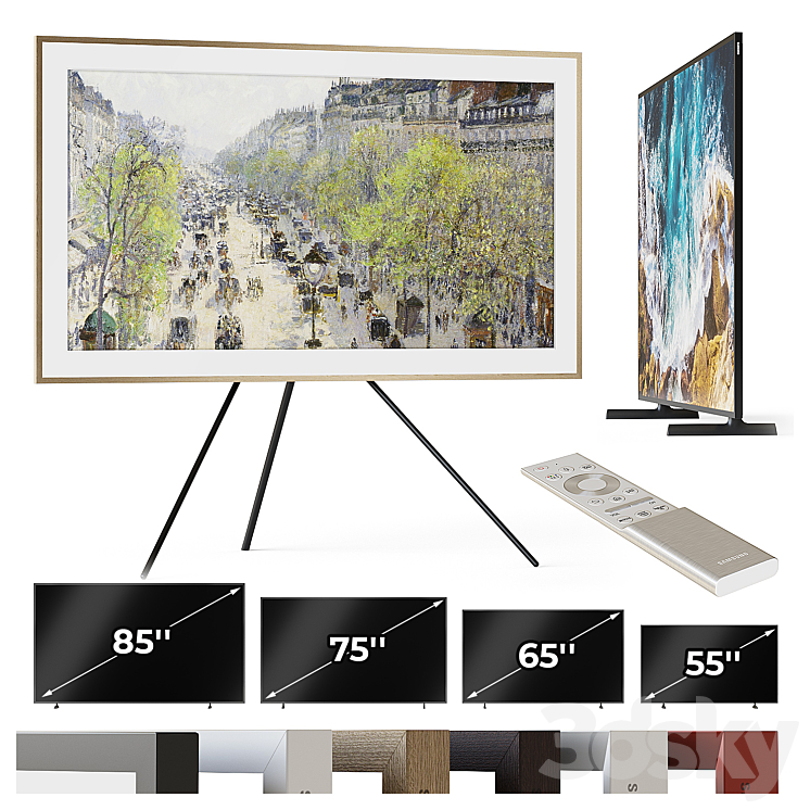 TV SAMSUNG QLED THE FRAME 4K LS03B 