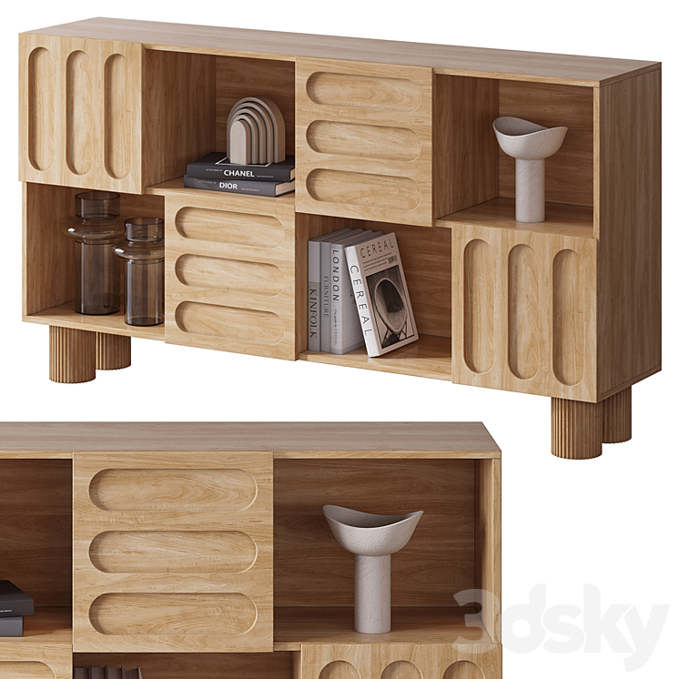 55 BOOKCASE CANNELO LA REDOUTE 