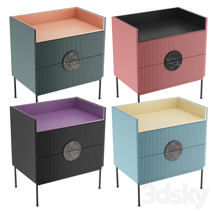 BEDSIDE TABLE ALTO 