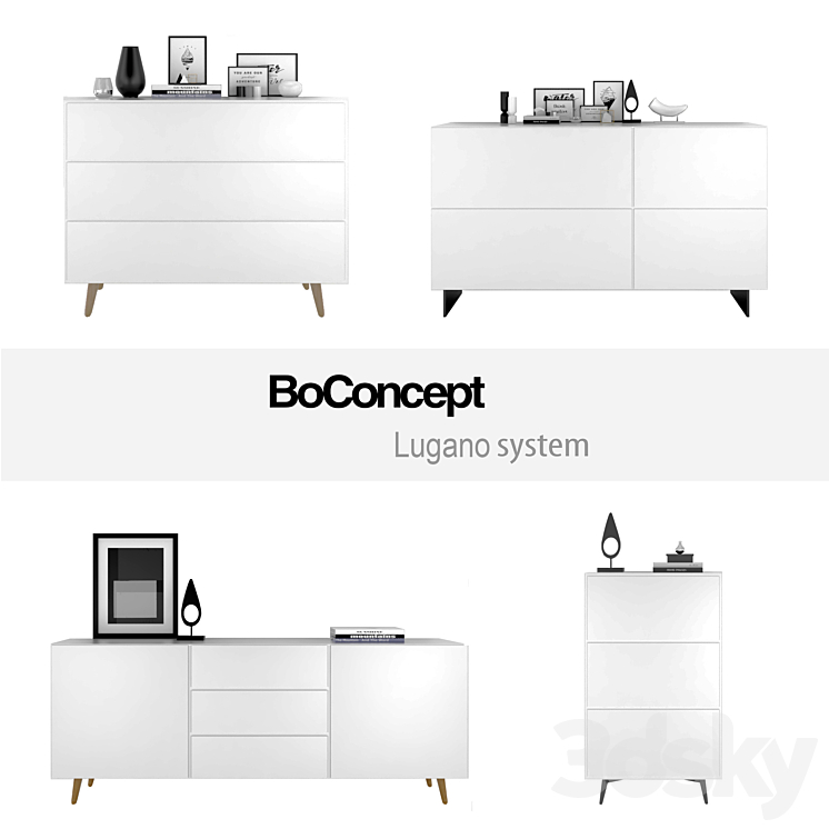 BOCONCEPT LUGANO SYSTEM SET 1 