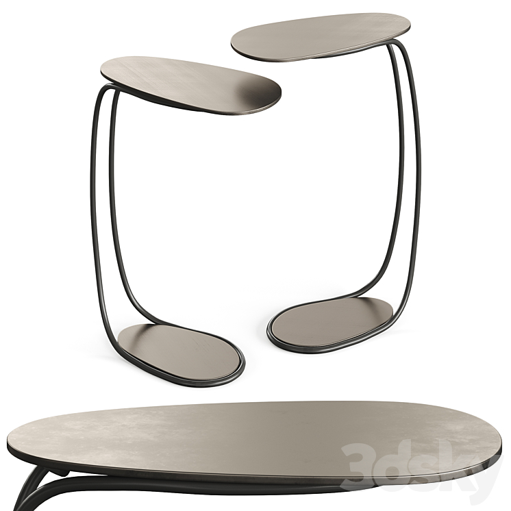 CATTELAN ITALIA YAGO SIDE TABLE 