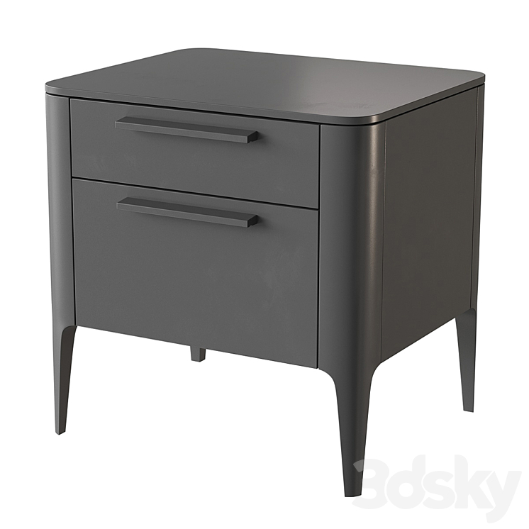 ELLIPSE TYPE BEDSIDE TABLE 14 COLORS 