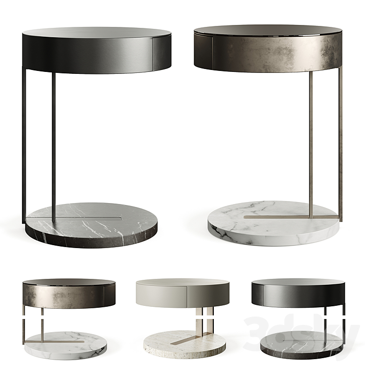 MERIDIANI RALF NIGHT TABLE ANDREA PARISIO 