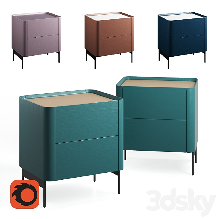 NIGHTSTAND IRIS MODERN 