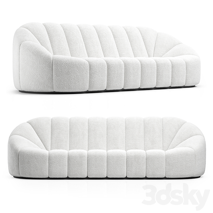 ALPHA SOFA 3 SEATER PIERRE PAULIN 