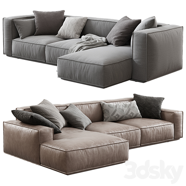 ARFLEX MARECHIARO XIII SOFA CHAISE LONGUE 