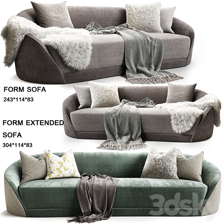 BAKER FORM SOFA 