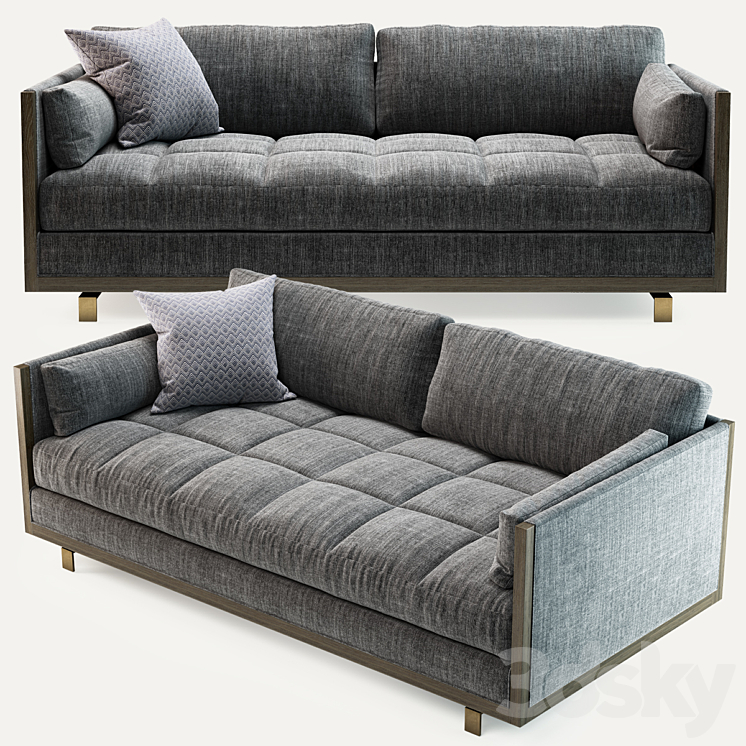 BAKER FRAMEWORK LOVESEAT NO6732L 