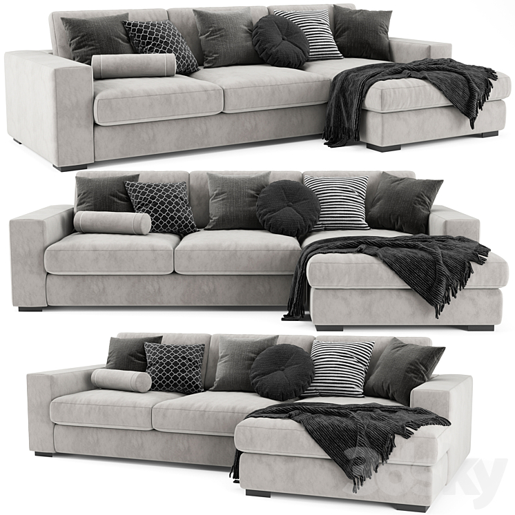 BOCONCEPT CENOVA CHAISE LONGUE 3 