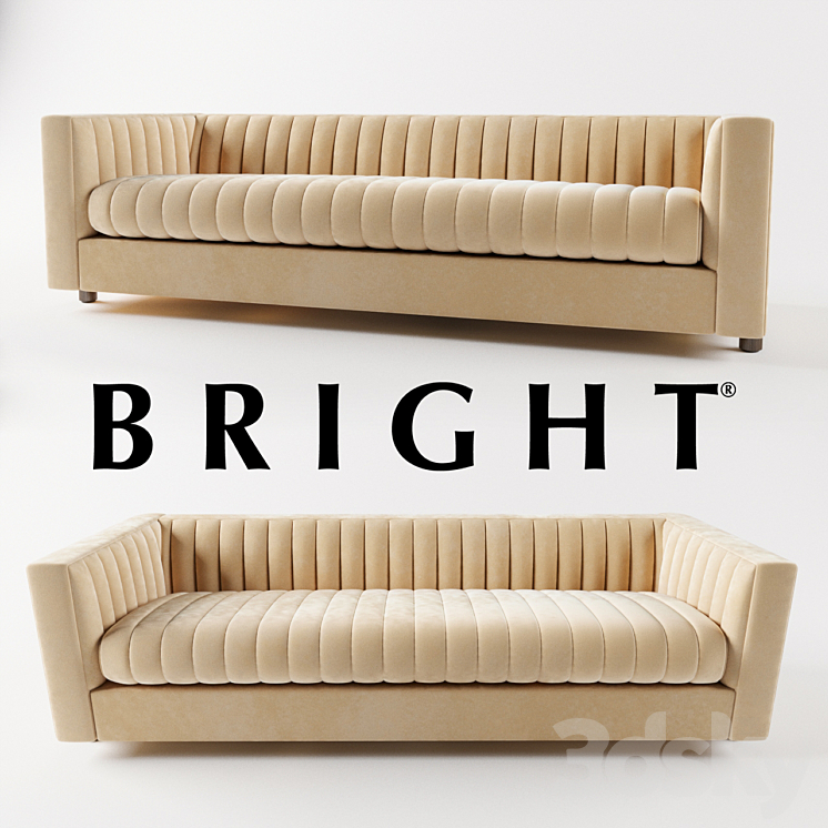 BRIGHT GRAY SOFA 