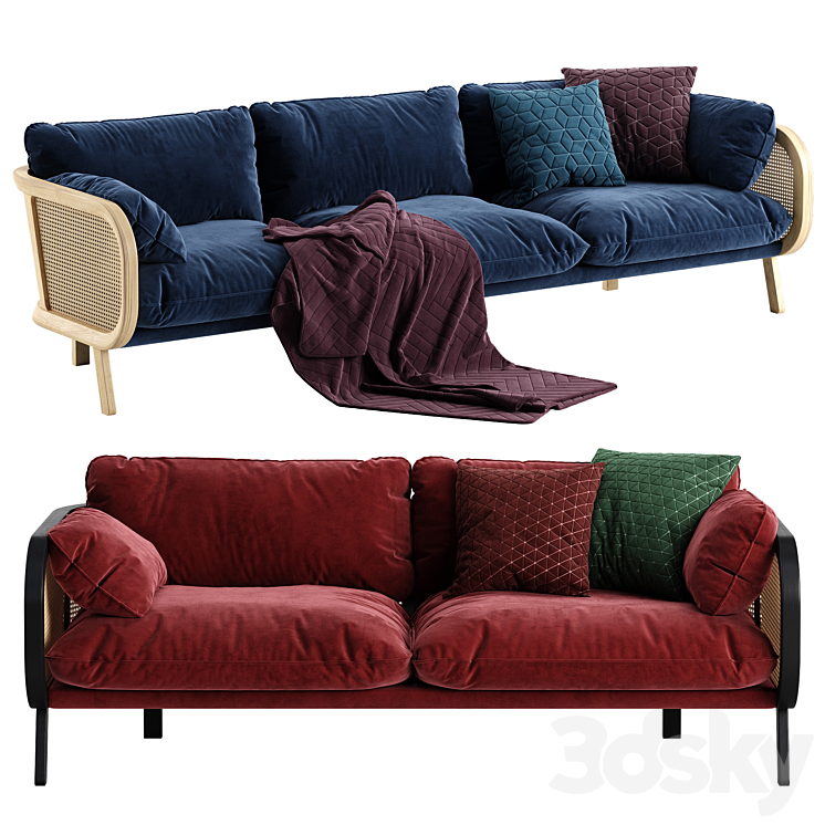 BUZZI CANE SOFA 