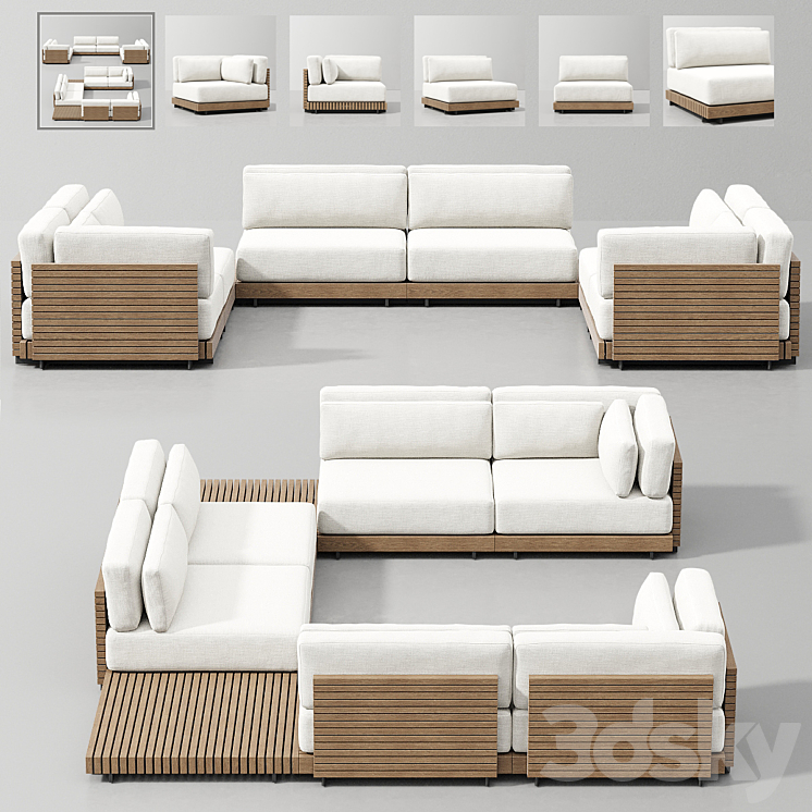 CAICOS MODULAR SOFA 13 
