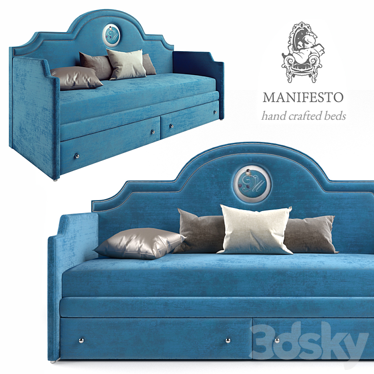 CHILDRENS SOFA BED ROYAL MANIFESTO 