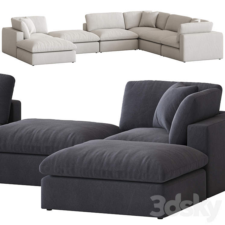 COCO REPUBLIC DUNE MODULAR SOFA 