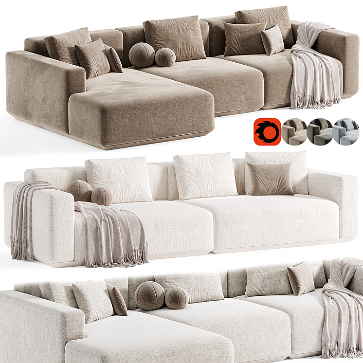 CORNER SOFA GRANT SOFA 02 LAVSIT 