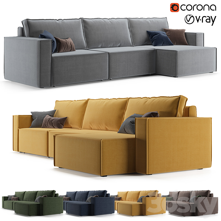 CORNER SOFA LOFT DIVANRU 