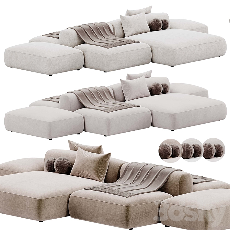 COZY ISLAND SOFA MDF ITALIA SOFA 