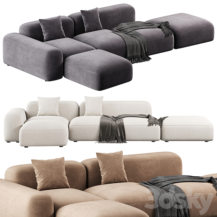 CUSTOMIZABLE SOFA LAPIS E019 