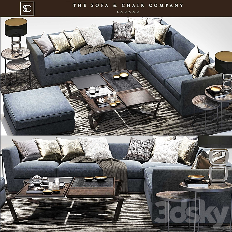 ECKARD CORNER SOFA CAMDEN COPPICE THE SOFA AND CHAIR COMPANY 