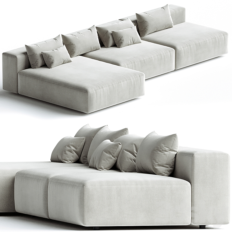 ELEONORE 360X170CM MODULAR SOFA 