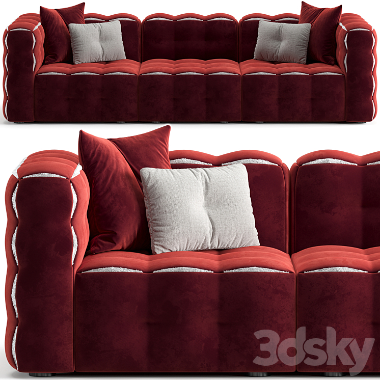 FENDI CASA FUN SOFA 