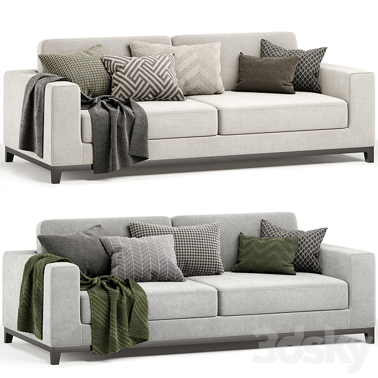FRANKFURT 3 SEAT SOFA 