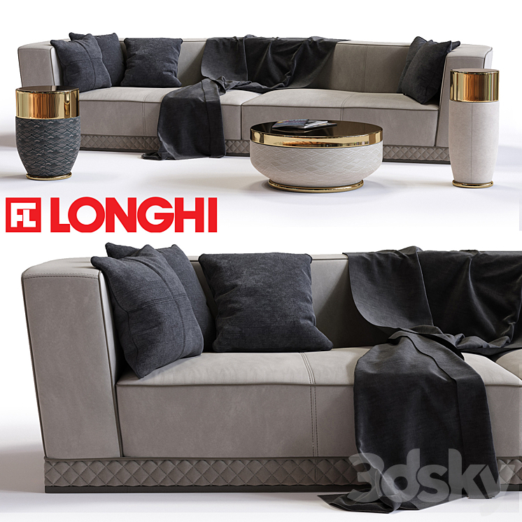 FRATELLI LONGHI WELLES DOUBLE DEPTH SOFA 